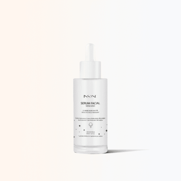 Triple Action Hyaluronic Acid Facial Serum with Seaweed, Microalgae, and Rose water