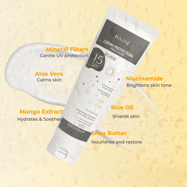 Mineral Sunscreen with SPF 15 by Insane Glow