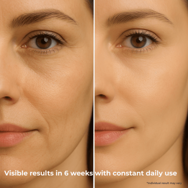 Visible Results from HydraLift Replumping Eye & Lip Cream – Fine Line Reduction