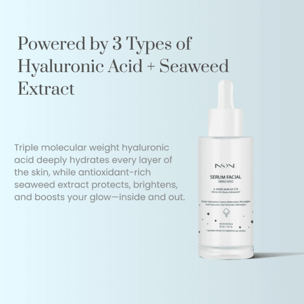 Triple Action Hyaluronic Acid Serum – Multi-Level Hydration with Seaweed